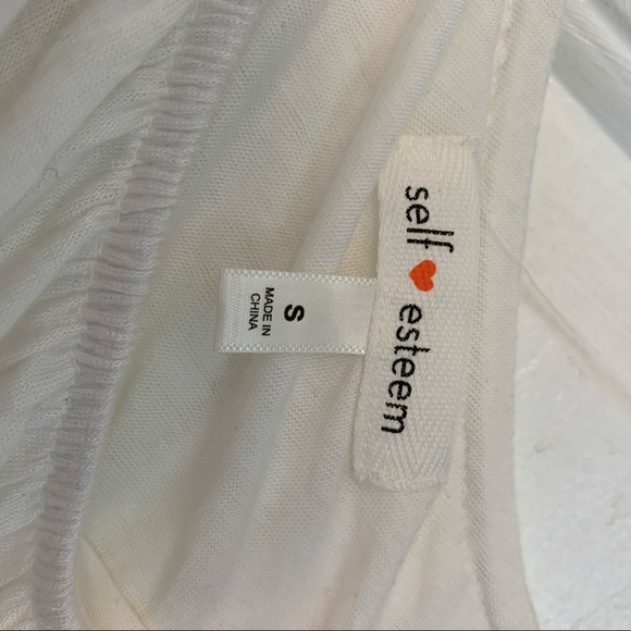 🌻white one shoulder top - Picture 2 of 2